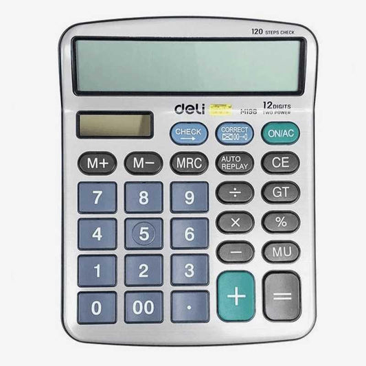 Deli 12-Digit Desk Calculator M19810
