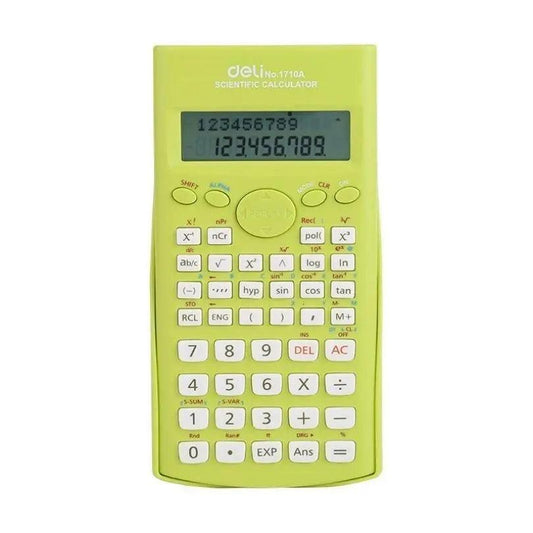 Deli Scientific Calculator 12 Digit, (Vivid) (E1710A)
