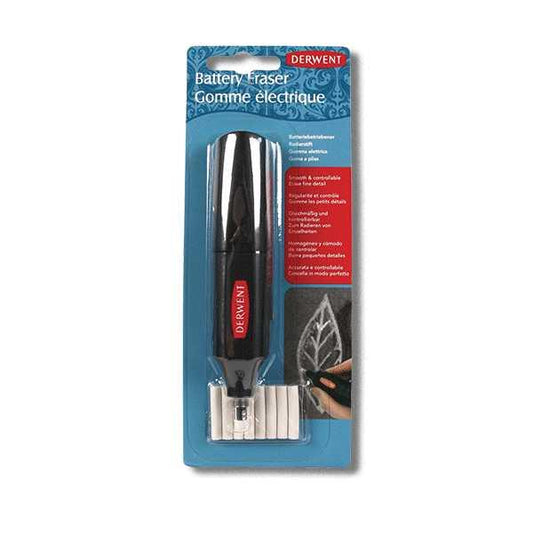 Derwent Battery Operated Eraser With Refills - Electric