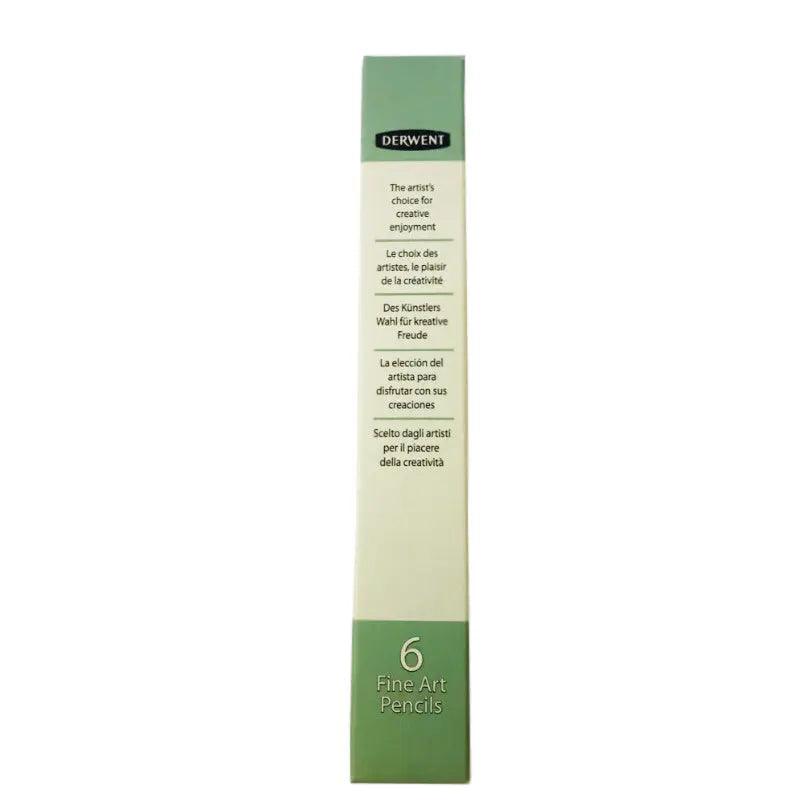 Derwent Drawing Fine Art Pencils 7200 6 Pieces/ Box - White