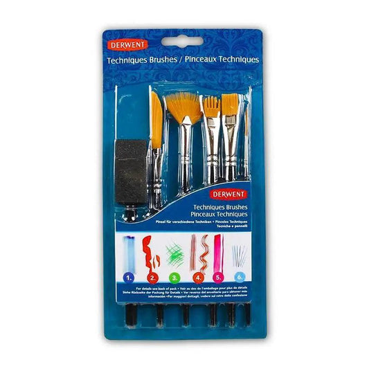 Derwent Technique Brushes Set
