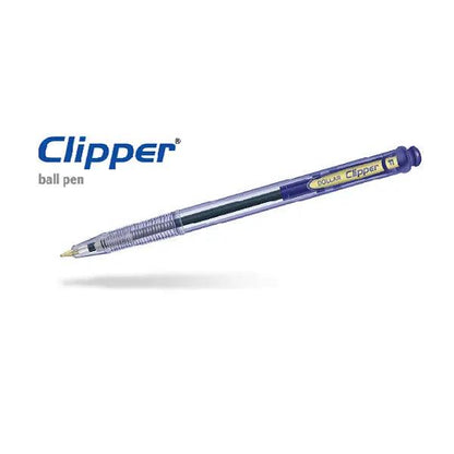 Dollar Clipper Ball Pen 10 Pcs/box - Blue
