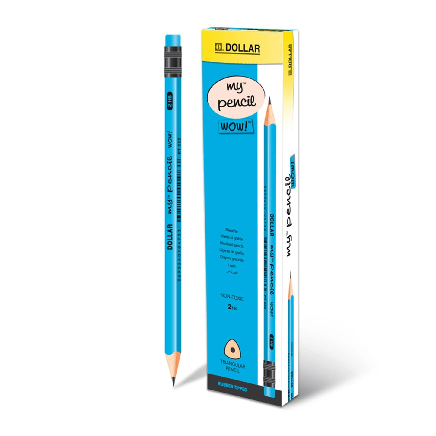 Dollar my Pencil 2HB 12 Pieces/Box
