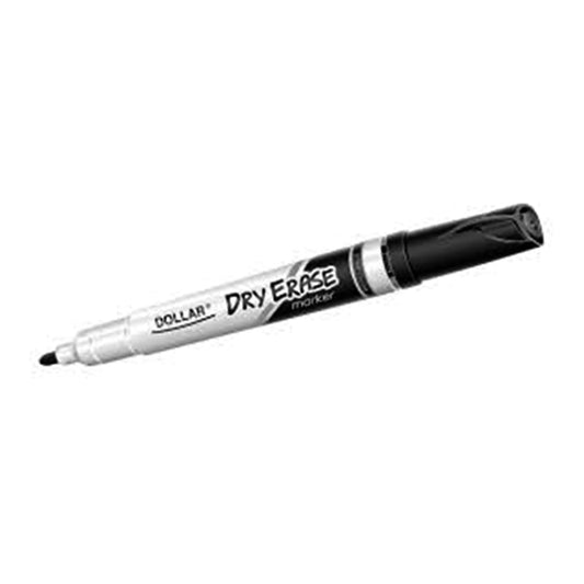 Dollar white board marker  black