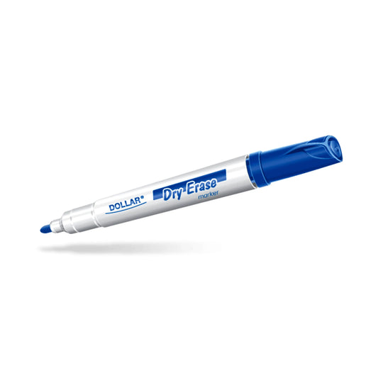 Dollar white board marker blue