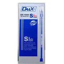 Dux Gel Pen Dx 1000 Simple Life Blue Pack Of 12