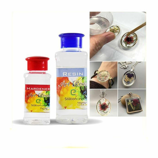 Epoxy Resin And Hardener For Craft Working Set (150Gram)