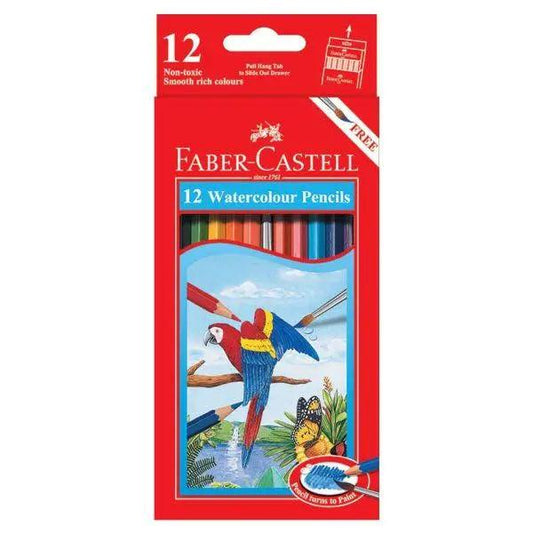 Faber Castell 12 Water Color Pencils 114462