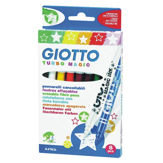 FILA Giotto Turbo Magic Markers 8 pcs set