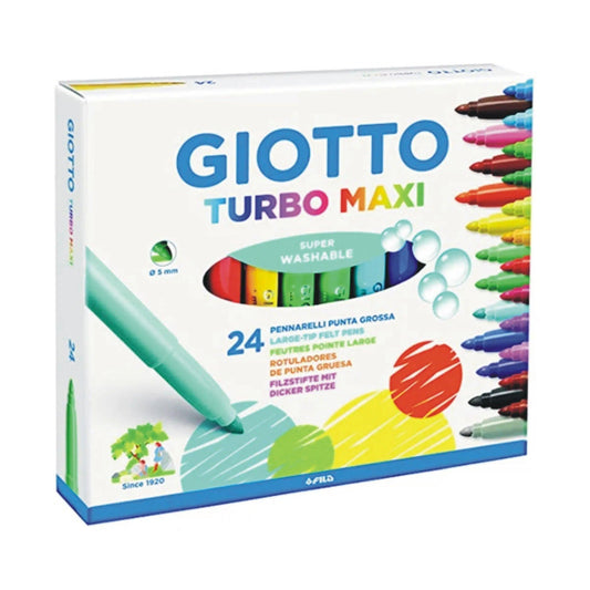 FILA Giotto Turbo Maxi Markers 24 pcs set