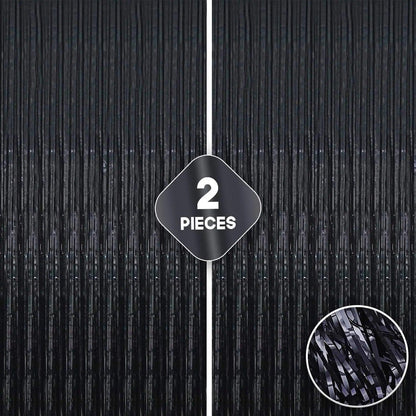 Foil Fringe Curtain - 3.2 x 6 Feet