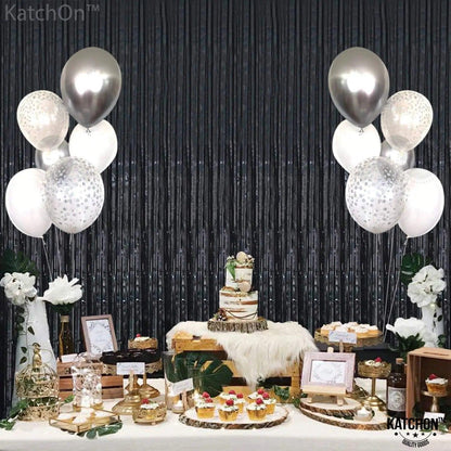 Foil Fringe Curtain - 3.2 x 6 Feet