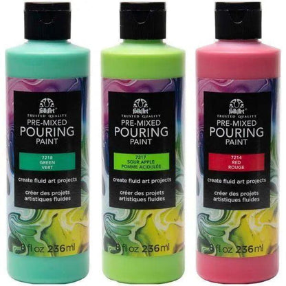 Folk Art Pre Mixed Pouring Paints In 236ML