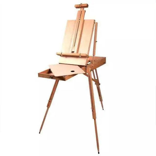 French Folding Easel with Sketchbox