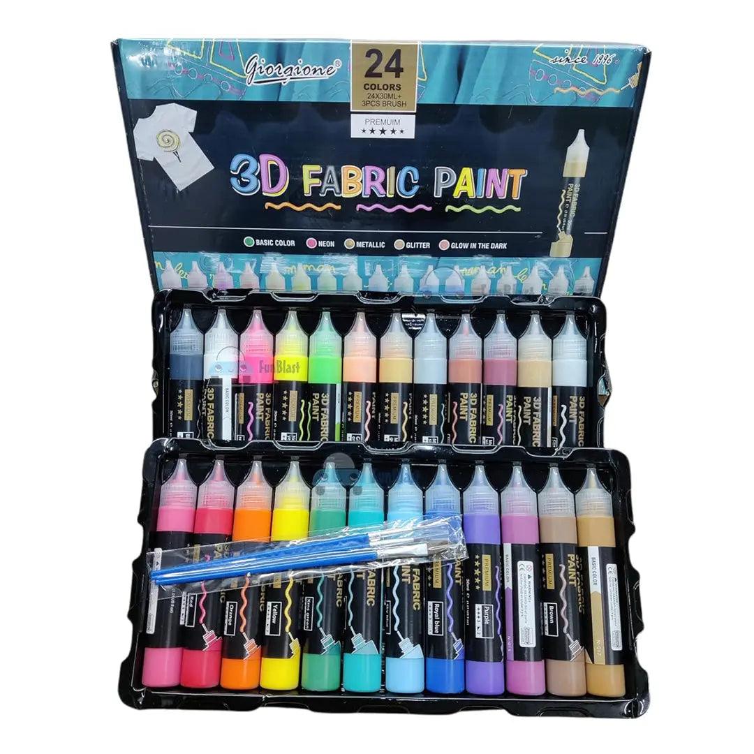 Giorgione Fabric Colour Set Of 24