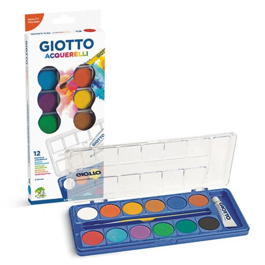 Giotto Acquerelli Watercolor 12 set