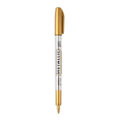 Gold & SIilver Metallic Permanent Markers for Artist Illustration
