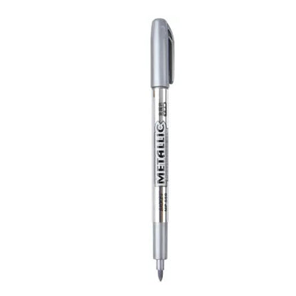 Gold & SIilver Metallic Permanent Markers for Artist Illustration