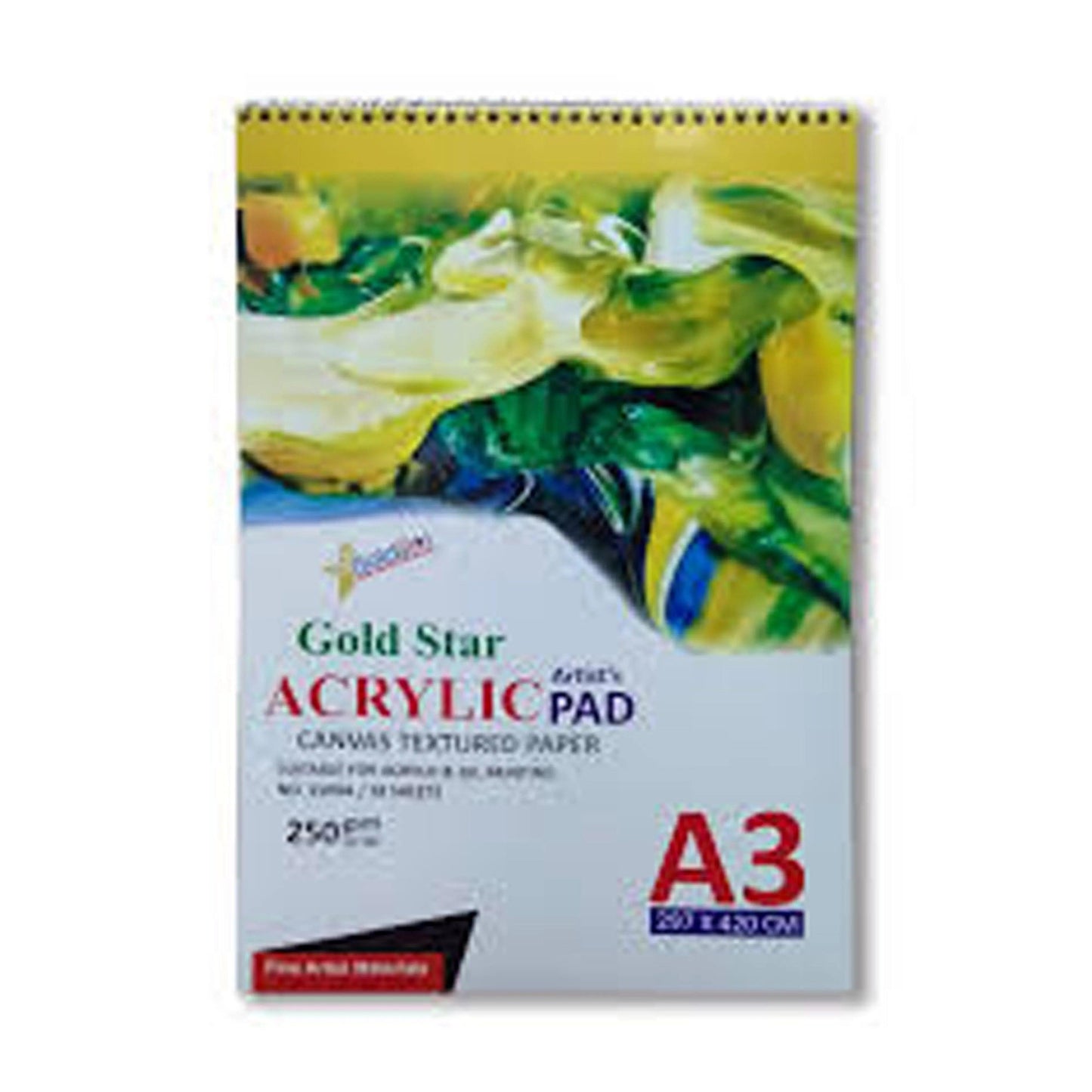 Gold Star Artist's Acrylic Pad A3