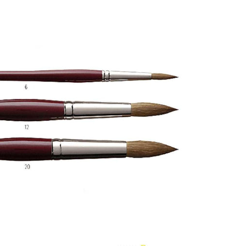Habico/Sablon Round Paint Brush 1, 2 or 3