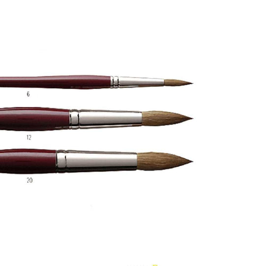 Habico/Sablon Round Paint Brush 1, 2 or 3