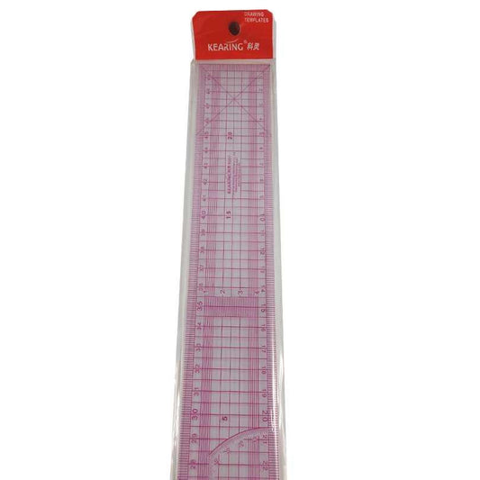 KEARING Japanese Drawing Template Ruler  8001