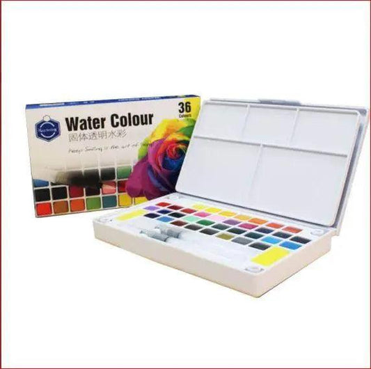 Keep Smiling Aquarelle Watercolor with Palette 36