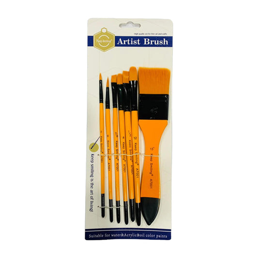Keep Smiling Artist Brush Set (7Pcs) A7001