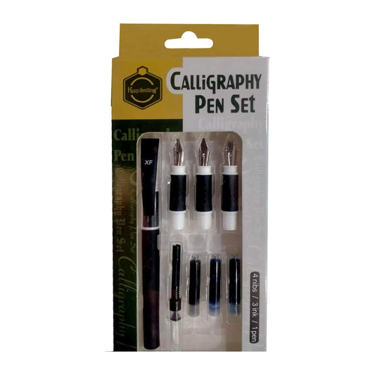 Keep Smiling Calligraphy Pen Set 8 Pcs