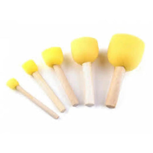 Keep Smiling Foam Brush Yellow