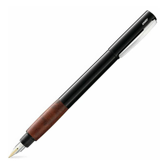 Lamy 098 FP accent Brillant BY gold +T10bl + Konv Rondo EANex