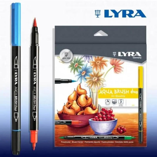 LYRA Aqua Duo Brush Painters Set of 12 Pens