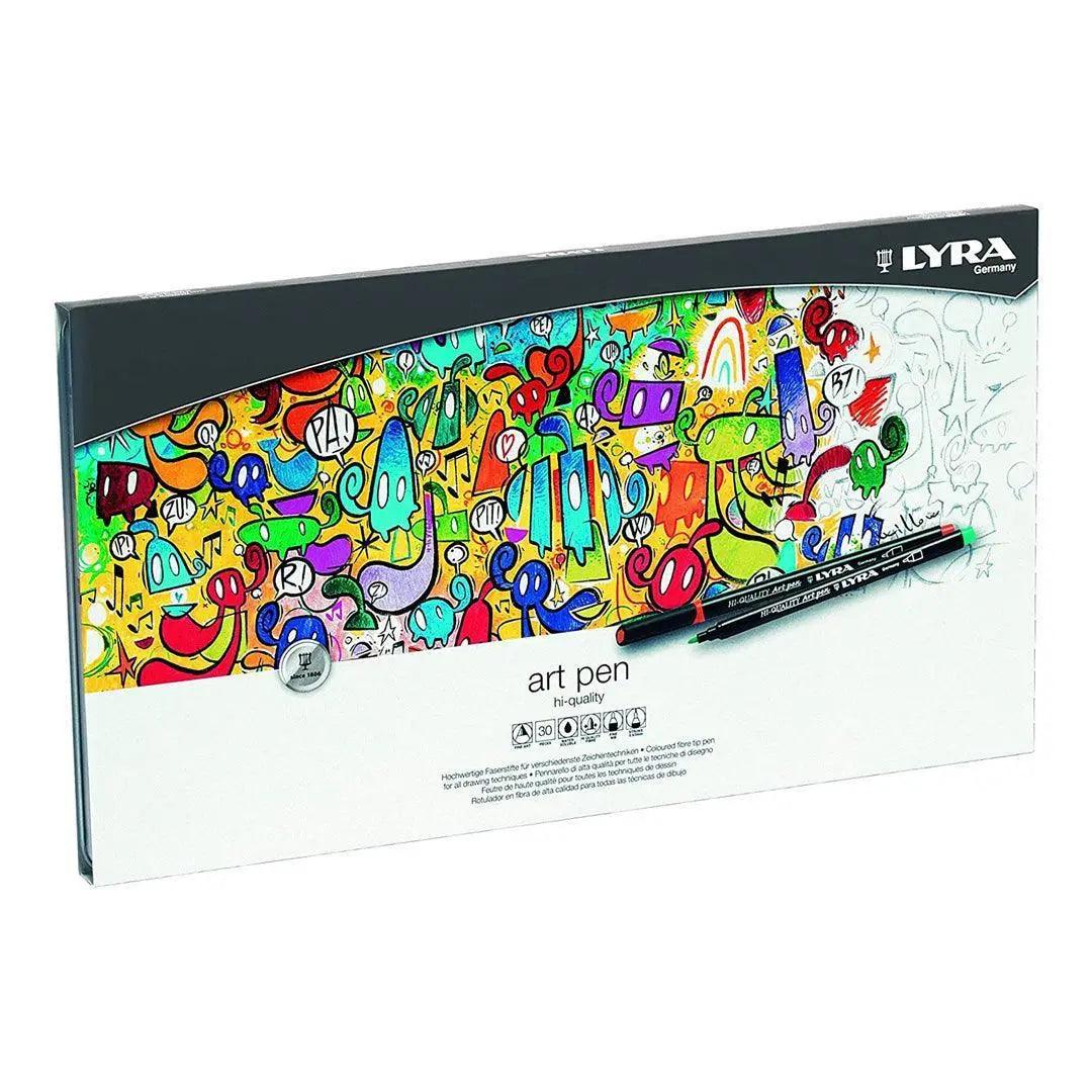Lyra hi quality art pen tin box of 30