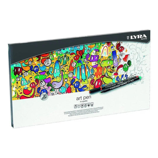 Lyra hi quality art pen tin box of 30