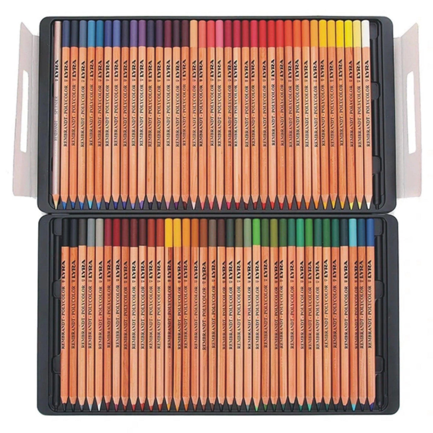 Lyra Poly color pastel pencil tin box of 72 pcs