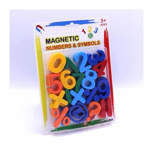 Magnetic Numbers & Symbols 123 Set Of 37 Piece