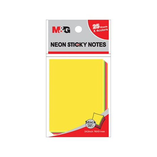 M&G 2x3 Coloured Sticky Note