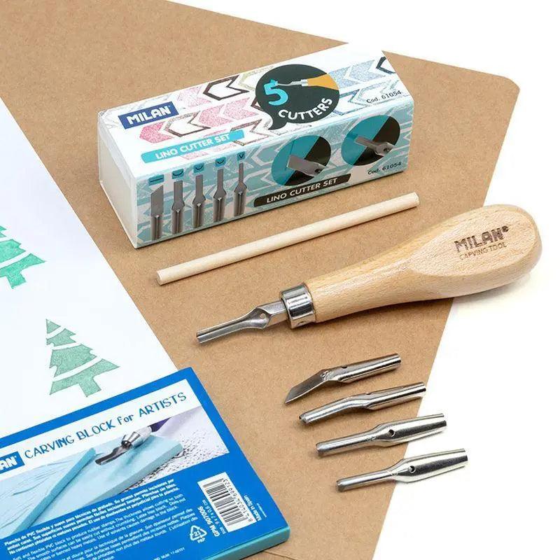 Milan Lino Cutter Set With 5 Blades