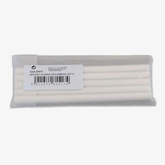 Milan Spare Erasers For JET ERASER Bag with 5