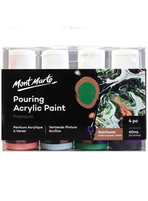 Mont MARTE Fluid Art Pouring Acrylic Paint Set 60ml