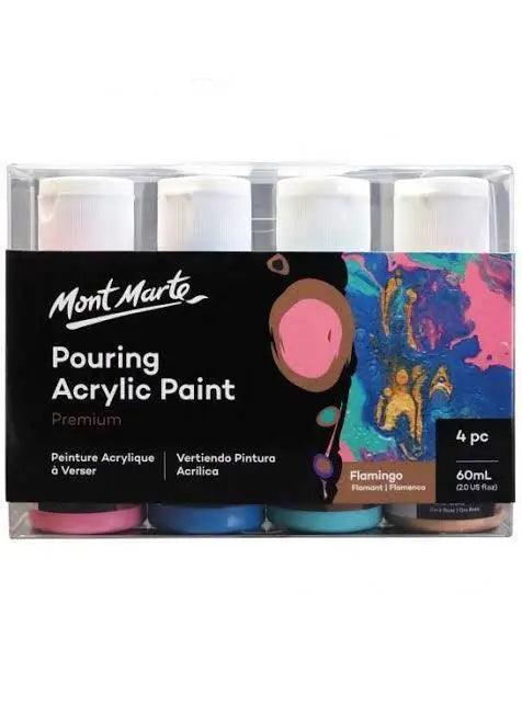Mont MARTE Fluid Art Pouring Acrylic Paint Set 60ml