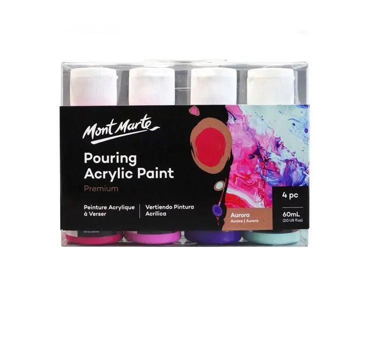 Mont MARTE Fluid Art Pouring Acrylic Paint Set 60ml