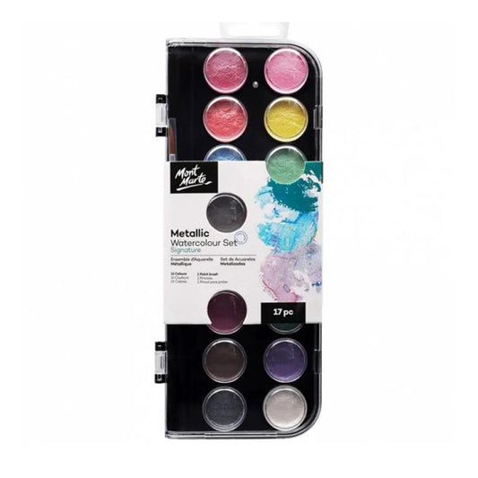 Mont MARTE Metallic Watercolour Cake Set