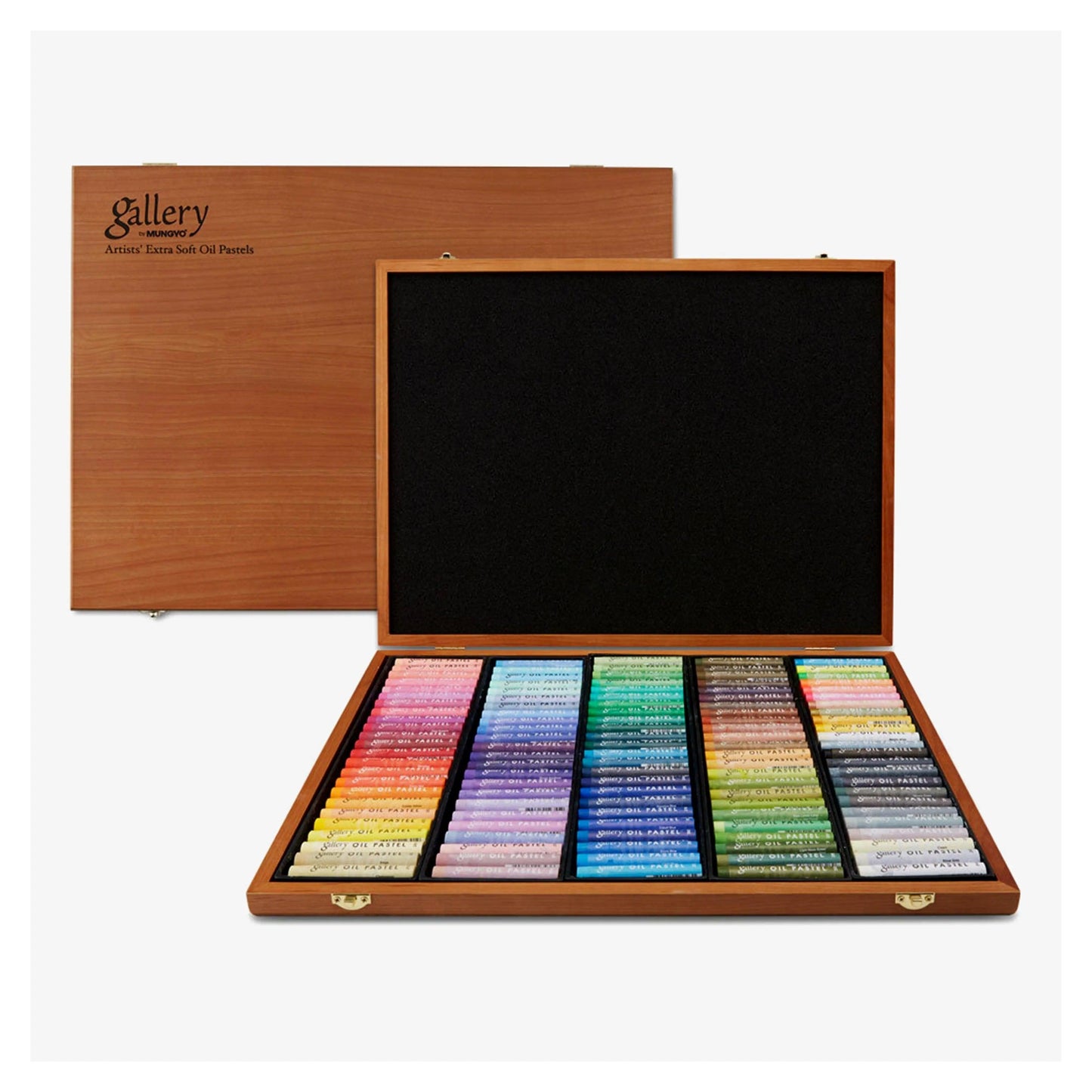 Mungyo Gallery Soft Oil Pastels Wood Box Set of 120