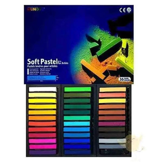 mungyo Soft Pastel Set 36 Pcs Full