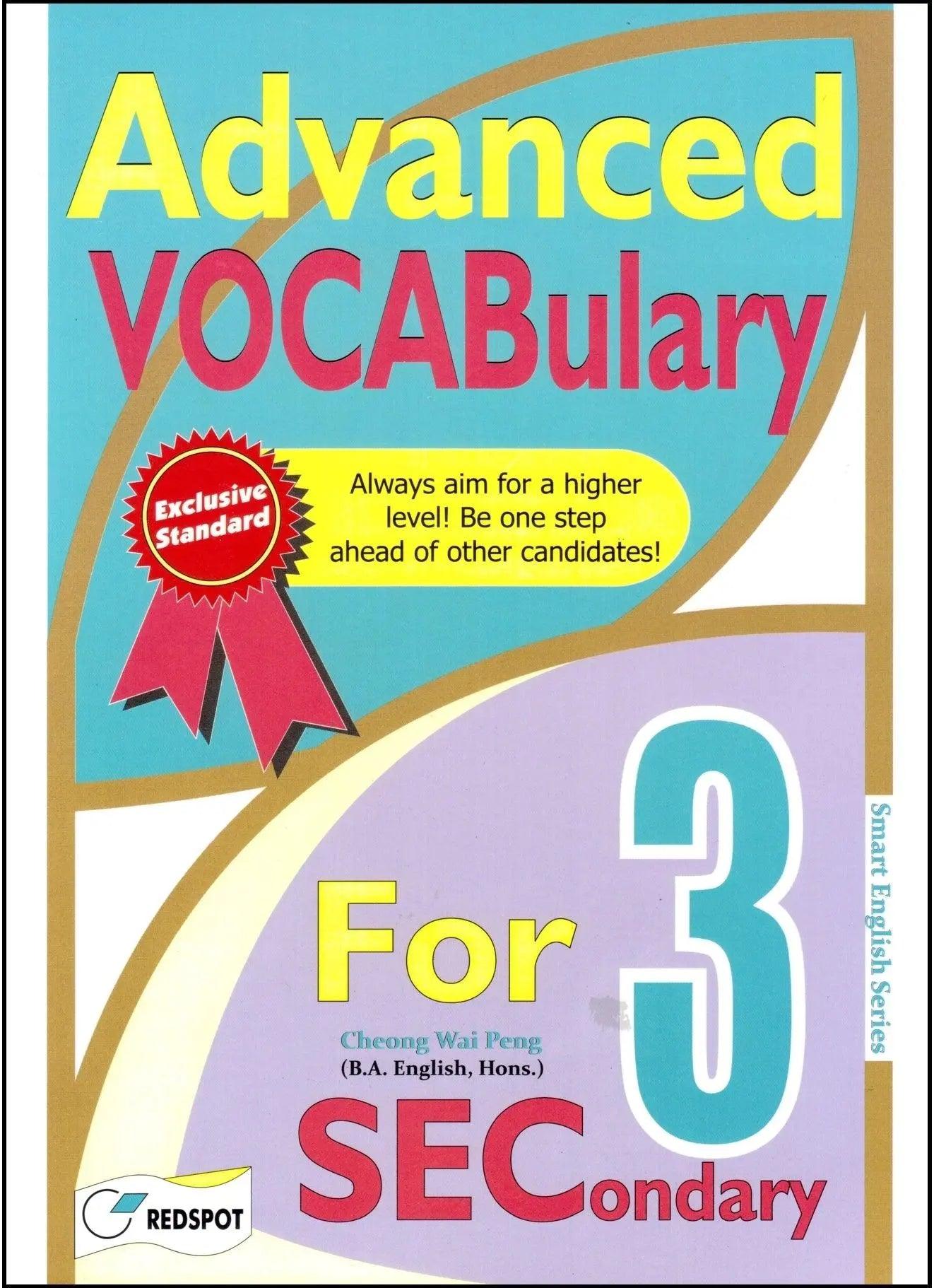 O Level Advanced English Vocabulary for Secondary 3