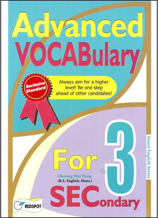 O Level Advanced English Vocabulary for Secondary 3