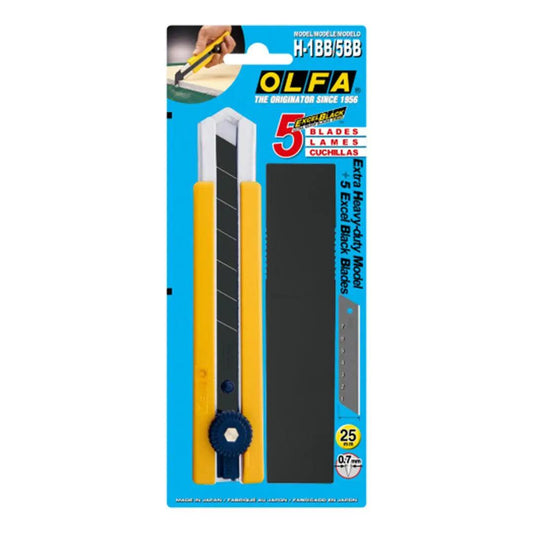 OLFA Ultra Sharp Heavy-Duty Spare Snap-Off Blades 5Pcs