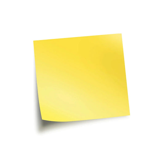 Pale Yellow Sticky Note