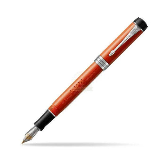 Parker Duofold Classic Core Big Red Vintage CT Fountain Pen